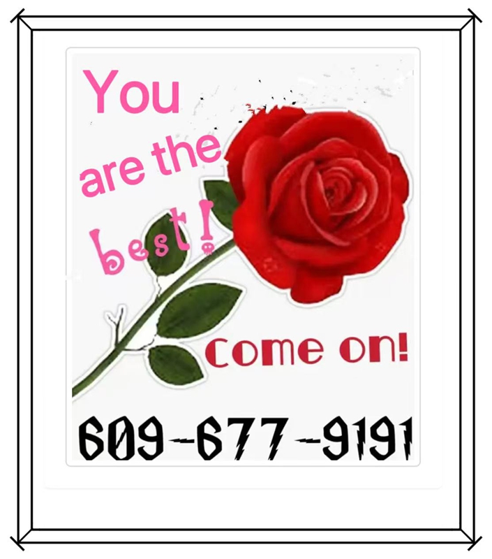 🌺🌺 New New girl came!🌺🌺The best and cleanest in the town!🌺🌺For the best service call Now!🌺🌺609-677-9191🌺🌺